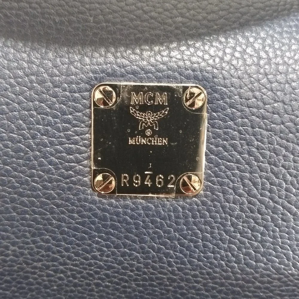 MCM Zip Briefcase/Messenger Bag